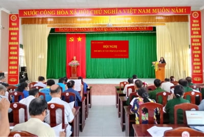 Hội Luật gia tỉnh Bình Phước tổ chức tuyên truyền, phổ biến pháp luật 